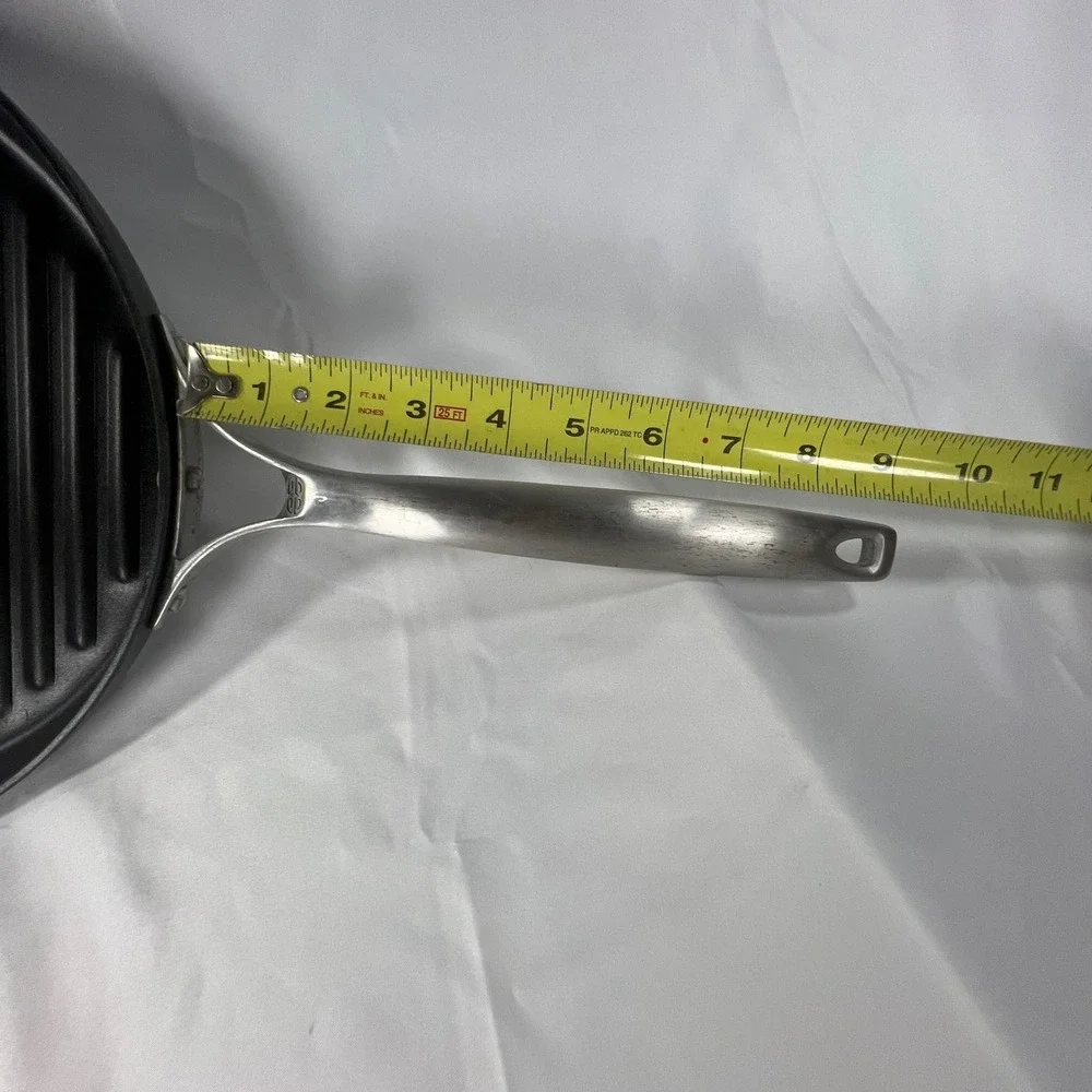 Calphalon Contemporary Nonstick 12 Inch Round Grill Pan Black Aluminum
